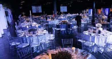 Locação de acessórios para eventos