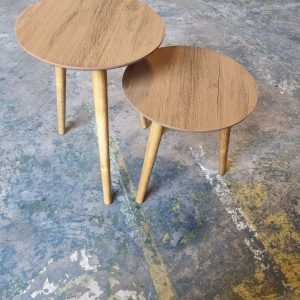 Mesa Canto Madeira DKR